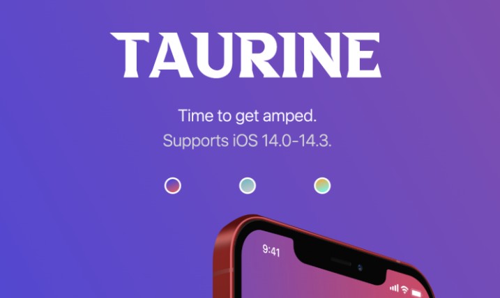 Taurine 越獄工具 1.1.7 beta(支持 iOS 14.0 – 14.8.1)